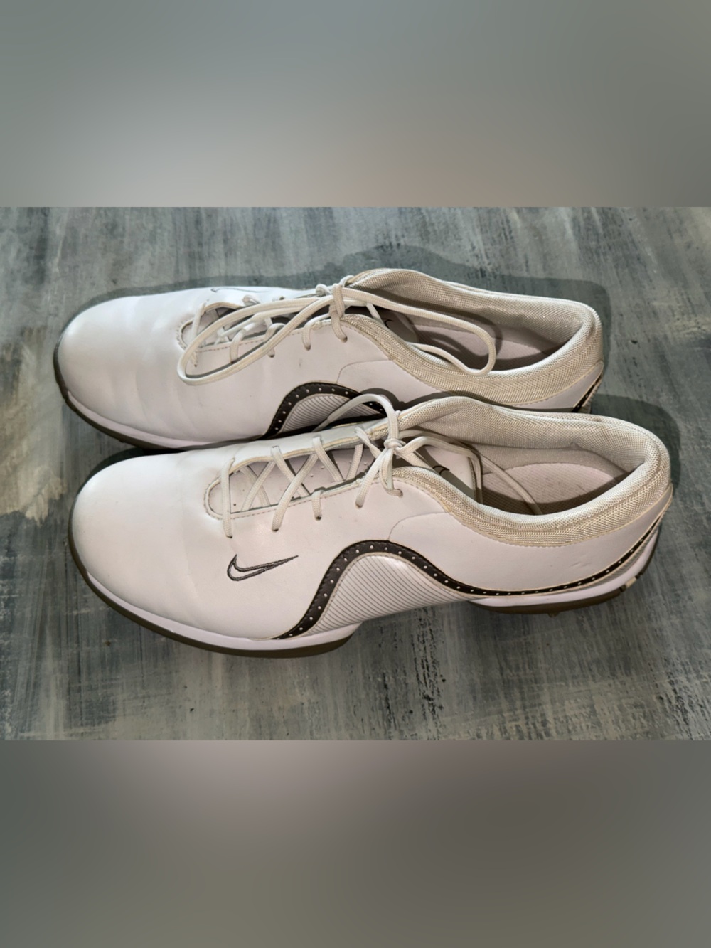 Nike Power Channel TAC Women’s Golf Shoes White 8 Soft Spikes 418368-101